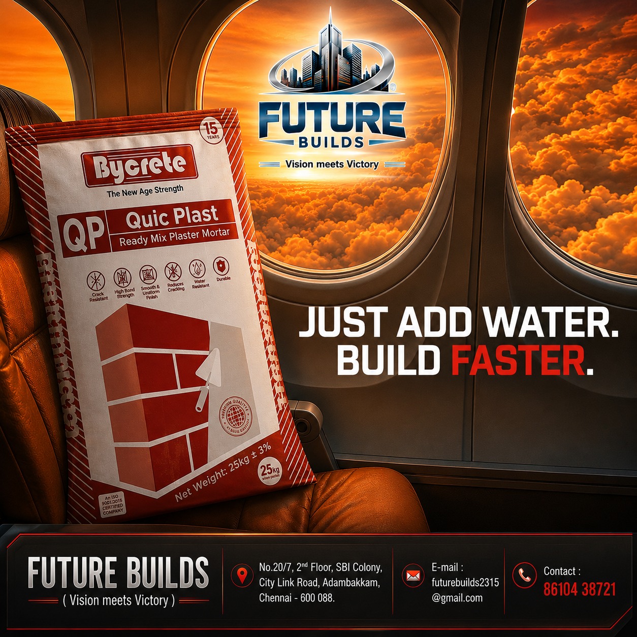 Bycrete ReadyMix Plaster